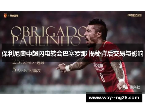 保利尼奥中超闪电转会巴塞罗那 揭秘背后交易与影响